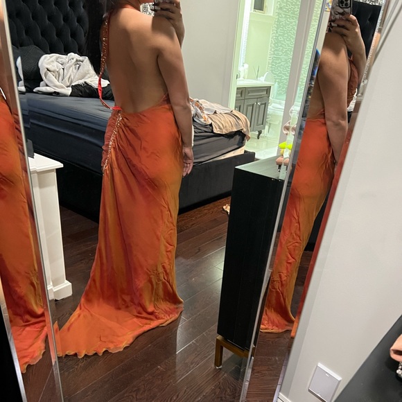 Custom made grad dress - Picture 2 of 3